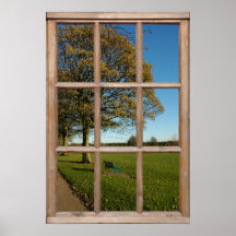 Fenster "Autumn Park View" (Park anzeigen)