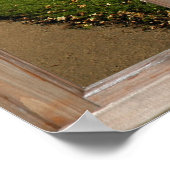 Fenster "Autumn Park View" (Park anzeigen) Poster (Ecke)