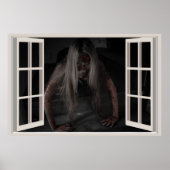 Fenster "Benutzerdefiniertes Fake-Imitat" Poster (Vorne)