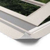 Fenster "Benutzerdefiniertes Fake-Imitat" Poster (Ecke)