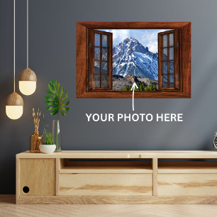 Fenster "Benutzerdefiniertes Fake-Imitat" Poster