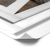 Fenster "Blue Sea View Imitats" Poster (Ecke)