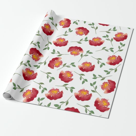 Fenster-Blume Geschenkpapier (Ungerollt)