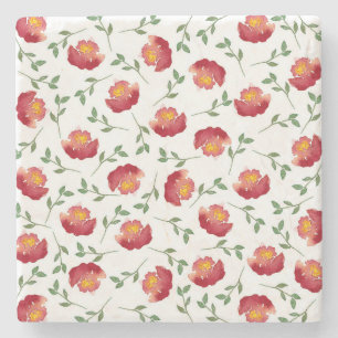 Fenster-Blume Steinuntersetzer