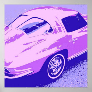 Fenster "Corvette" Poster