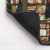 Fenster, das Francois de Bourbon darstellt Mousepad (Ecke)