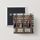 Fenster, das Louis de Bourbon darstellt Button (Vorne & Hinten)