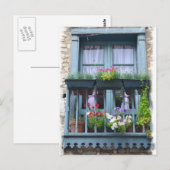 Fenster der Dordogne Postkarte (Vorne/Hinten)