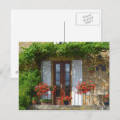 Fenster der Dordogne Postkarte (Vorne/Hinten)