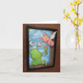 Fenster der Großdenn-Karte Karte (Gelbe Blume)