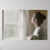 Fenster der Küche Poster (Vorne)