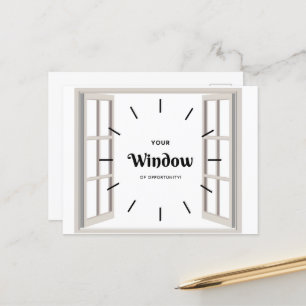 Fenster der Postkarte