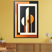 Fenster der Unendlichkeit Leinwanddruck (Insitu (Wohnzimmer))