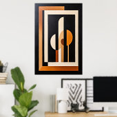 Fenster der Unendlichkeit Poster (Heimbüro)