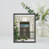 Fenster des alten San Juan, Puerto Rico Postkarte (Stehend Vorderseite)