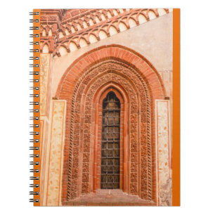 FENSTER DES GOTHISCHEN FOTOS NOTEBOOK NOTIZBLOCK