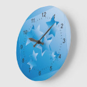 Fenster des Himmels s Große Wanduhr (Winkel)