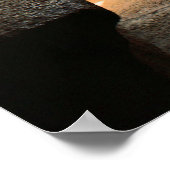 Fenster des Schlosses Monterrey, Verin (Spanien) Poster (Ecke)