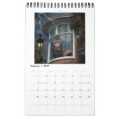 Fenster-Frettchen-Kalender Kalender (Feb 2027)