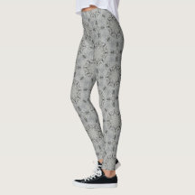Fenster-Frost-Medaillon-kundengerechte Leggings