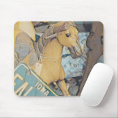 Fenster für antike Geschäfte Mousepad (Mit Mouse)
