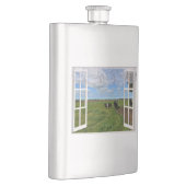 Fenster "Galloway Cows", Flasche "Hip" Flachmann (Rechts)