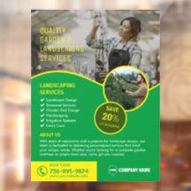 Fenster "Garden and Landscaping Services"