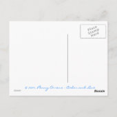 Fenster "Gift Shop" - Dunedin Postkarte (Rückseite)