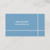 Fenster, Glas, Hausreinigung Visitenkarte (Rückseite)