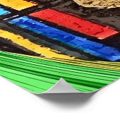 Fenster "Glass Church" Poster (Ecke)