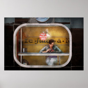 Fenster - Hoboken, NJ - Hale und gesunde Suppen Poster