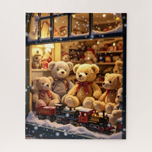 Fenster "Holiday Toy Shop" Puzzle (Vertikal)
