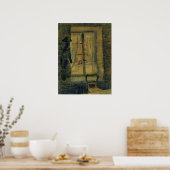 Fenster im Restaurant Bataille von Vincent van Gog Poster (Küche)