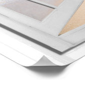 Fenster "Imitate" für Strand und Ozean Poster (Ecke)