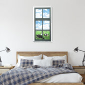 Fenster "Imitate" Leinwanddruck (Insitu (Schlafzimmer))