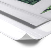 Fenster "Imitate Wasserfall" Poster (Ecke)