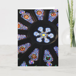 Fenster in Barcelona Feiertagskarte