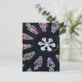 Fenster in Barcelona Postkarte (Stehend Vorderseite)