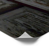 Fenster in Drayton Hall, Charleston Poster (Ecke)