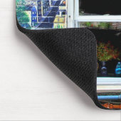 Fenster in einem Wandbild Mousepad (Ecke)