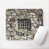 Fenster in einer Steinwand Mousepad (Mit Mouse)