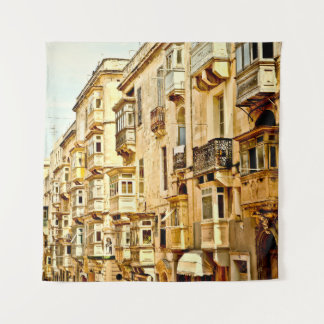 Fenster in Maltamalta, antike Fenster, Architekt Wandteppich