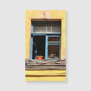 Fenster in Sankt Petersburg Magnetkarte