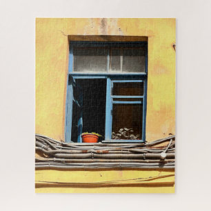 Fenster in Sankt Petersburg Puzzle