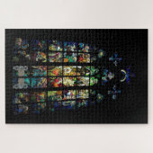 Fenster in St. Vitus Kathedrale von Alphonse Mucha Puzzle (Horizontal)