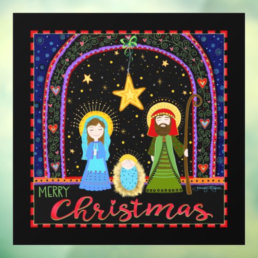 Fenster "Inspirivity" der Heiligen Familie Fensteraufkleber (Blatt 3)