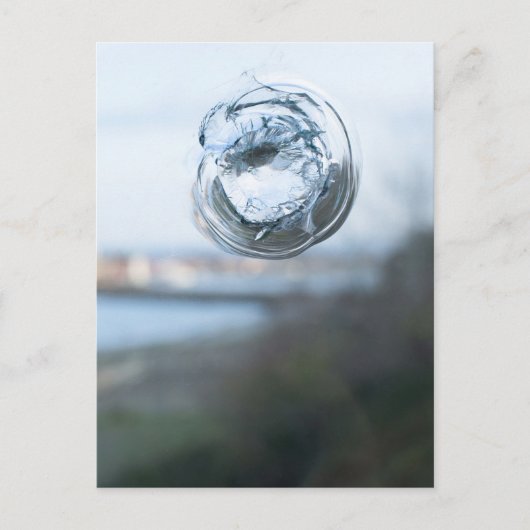 Fenster kaputt postkarte (Vorderseite)