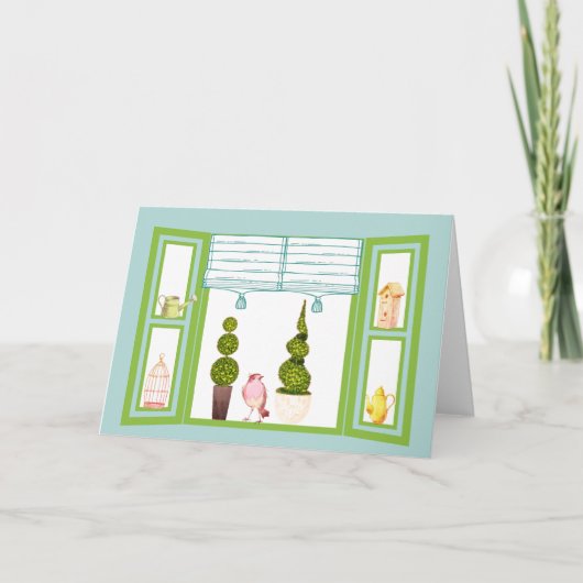 Fenster Karte (Vorderseite)
