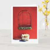 Fenster Karte (Gelbe Blume)