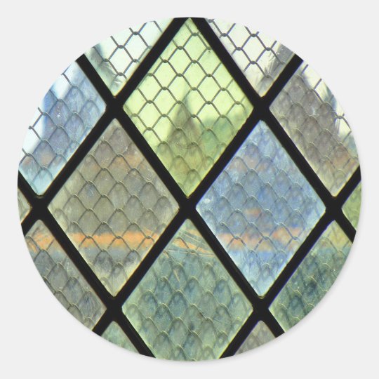 Fenster-Kunst Runder Aufkleber